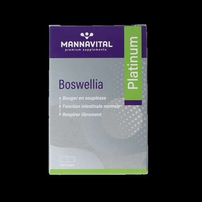 Mannavital Boswellia Platinum 60 gélules végétales