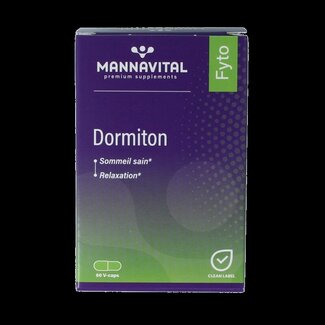 Mannavital Mannavital Dormiton 60 Vegetarische capsules
