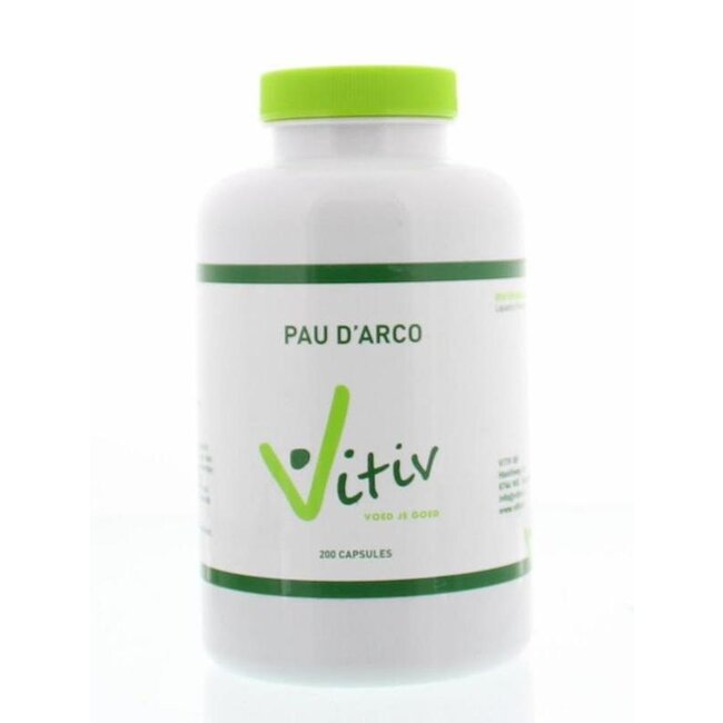 Vitiv Pau d'arco 200 Capsules