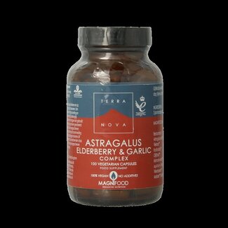 Terranova Terranova Astragalus elderberry & garlic complex 100 Vegetarische capsules
