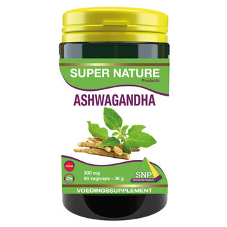 SNP SNP Ashwagandha 300mg puur 90 Vegetarische capsules
