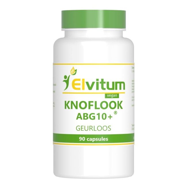 Elvitum Knoflook ABG10+ 90 Vegetarische capsules