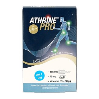 Athrine Athrine PRO - UC-II Cavacurmin en Vitamine D3 90 Capsules