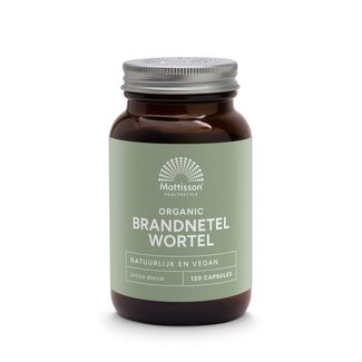 Mattisson Mattisson Brandnetelwortel bio 120 Vegetarische capsules