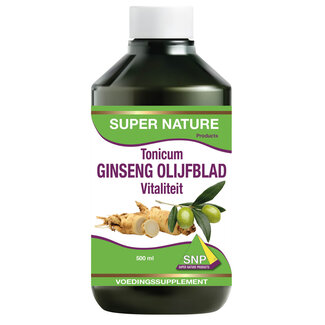 SNP SNP Ginseng olijfblad tonicum 500 Milliliter