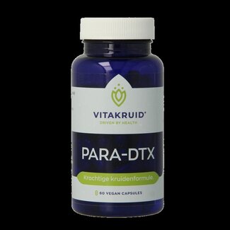 Vitakruid Vitakruid PARA DTX Kruidenformule oa Oregano & Knoflook 60 Vegetarische capsules