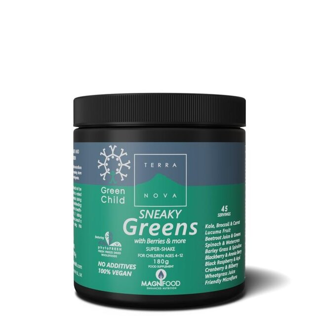Terranova Green child sneaky greens super shake 180 Gram