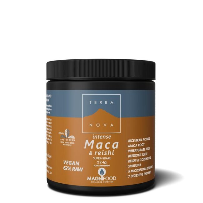 Terranova Intense maca & reishi super shake 224 Gram