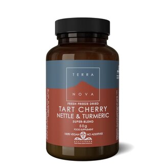 Terranova Terranova Tart cherry & nettle & turmeric 50 Gram