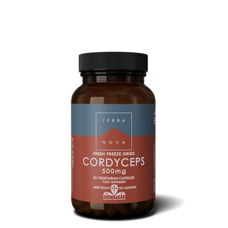 Terranova Terranova Cordyceps 500mg 50 Vegetarische capsules