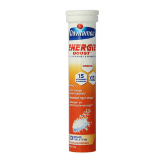Davitamon Davitamon Boost d'énergie ginseng 20 Comprimés effervescents