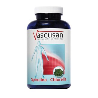 Vascusan Vascusan Spirulina chlorella 500 Tabletten