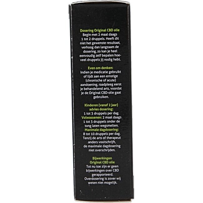 CBD Original Original CBD olie 4% 10 Milliliter