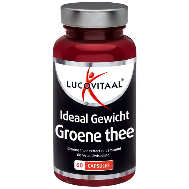 Lucovitaal Groene thee ideaal gewicht 60 Capsules