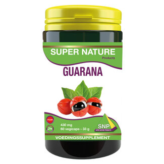 SNP SNP Guarana 430 mg puur 60 Vegetarische capsules