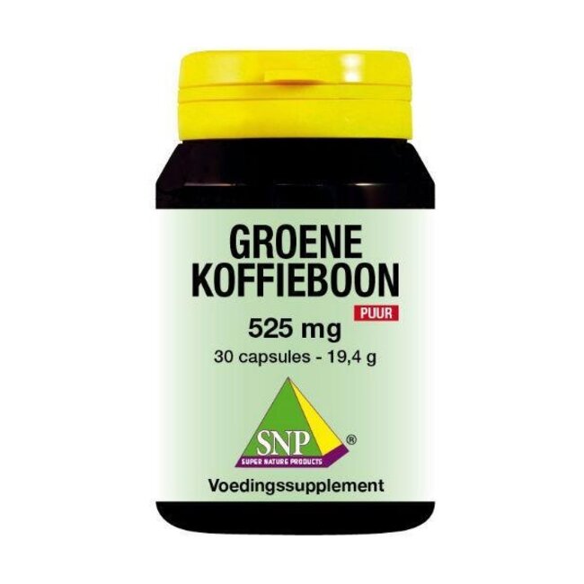 SNP Groene koffiebonen 525mg puur 30 Capsules