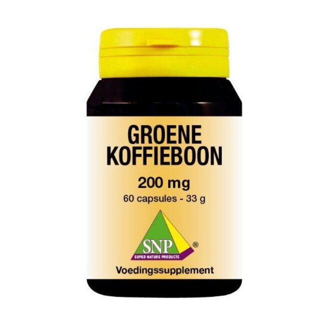 SNP Groene koffiebonen 200mg 60 Capsules