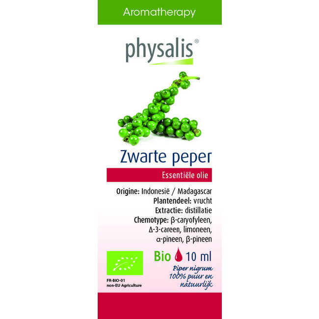 Physalis Zwarte peper bio 10 Milliliter