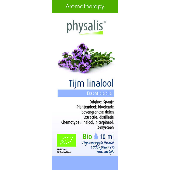 Physalis Tijm gele bio 10 Milliliter
