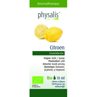 Physalis Physalis Citroen bio 10 Milliliter