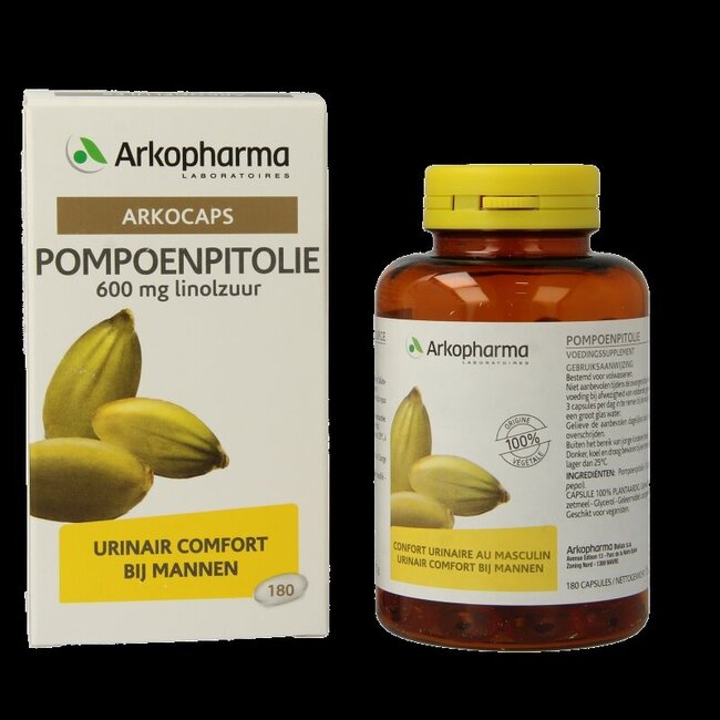 Arkocaps Pompoenpitolie 180 Capsules