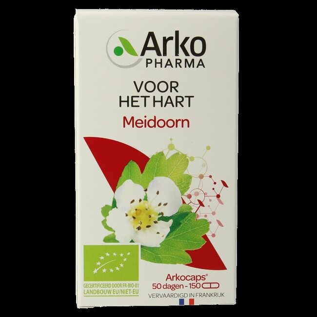Arkocaps Meidoorn bio 150 Capsules
