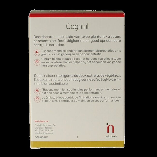 Nutrisan Cogniril 60 Capsules