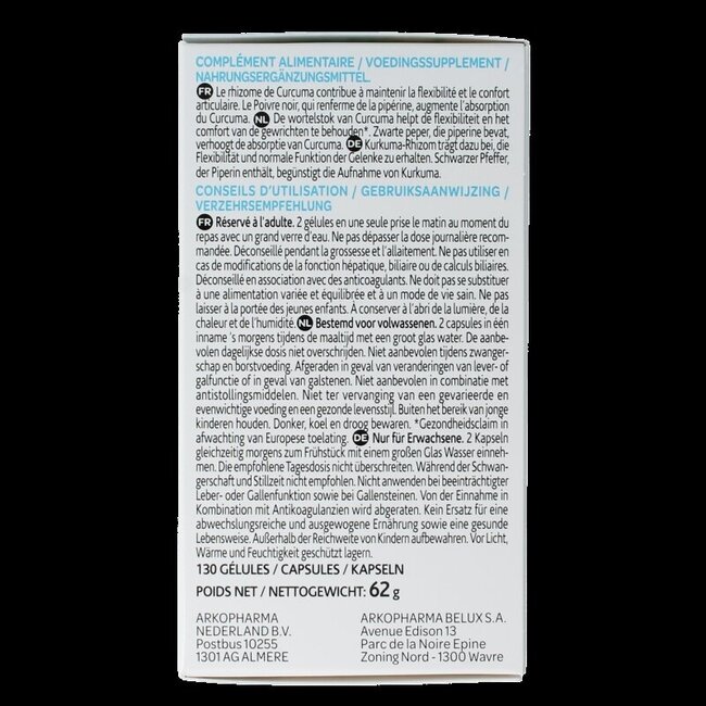 Arkocaps Curcuma 130 Capsules