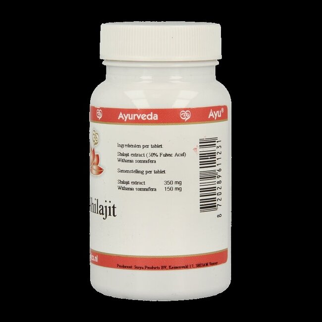 Ayurveda BR Ayu-ashwa-shilajit 60 Tabletten