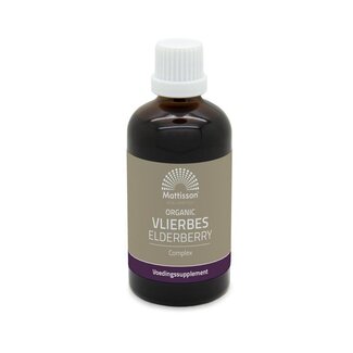 Mattisson Mattisson Organic vlierbes complex tinctuur bio 100 Milliliter
