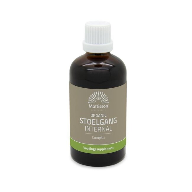 Mattisson Organic stoelgang complex tinctuur bio 100 Milliliter