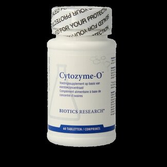 Biotics Biotics Cytozyme O eierstok 60 Tabletten