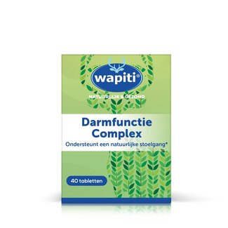 Wapiti Wapiti Darmfunctie complex 40 Tabletten