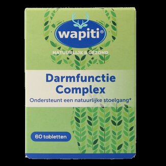Wapiti Wapiti Darmfunctie complex 60 Tabletten