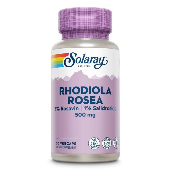 Solaray Rhodiola rosea 60 Vegetarische capsules