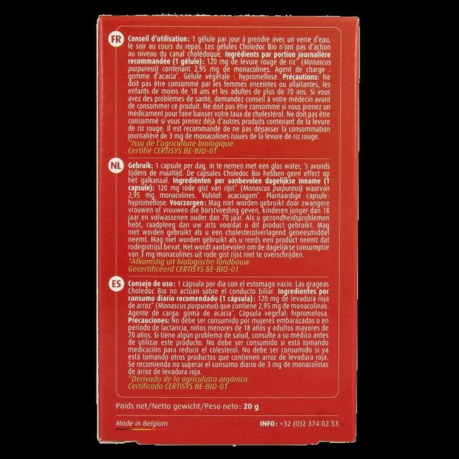 Trenker Choledoc bio 90 gélules