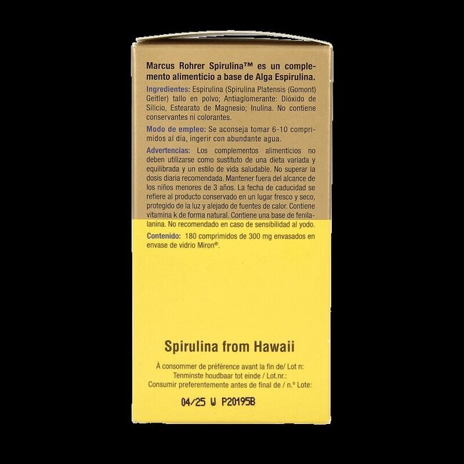 Marcus Rohrer Spirulina 180 Tabletten