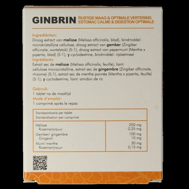 SoriaBel Ginbrin 36 Comprimés