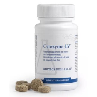 Biotics Biotics Cytozyme LV lever 60 Tabletten