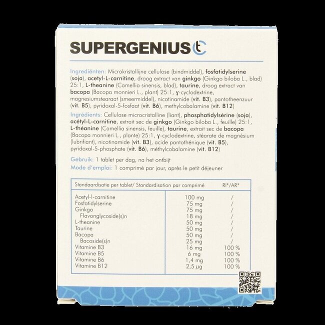 SoriaBel Supergenius CT 20 Tabletten