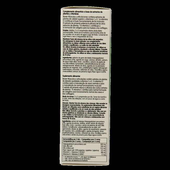 Biover Muscles et articulations 45 comprimés