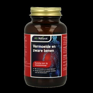 All Natural All Natural Vermoeide en zware benen 60 Vegetarische capsules
