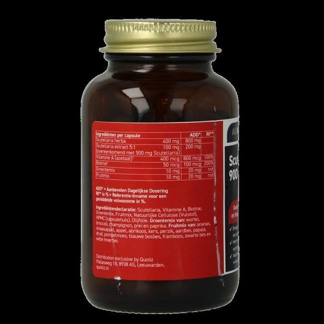 All Natural Scutellaria 60 Capsules