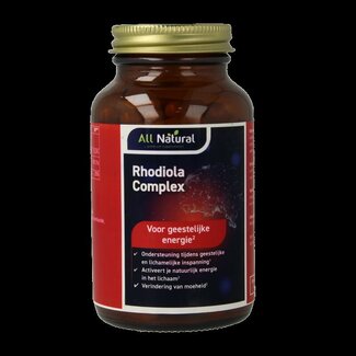 All Natural Rhodiola Naturelle 100 Gélules