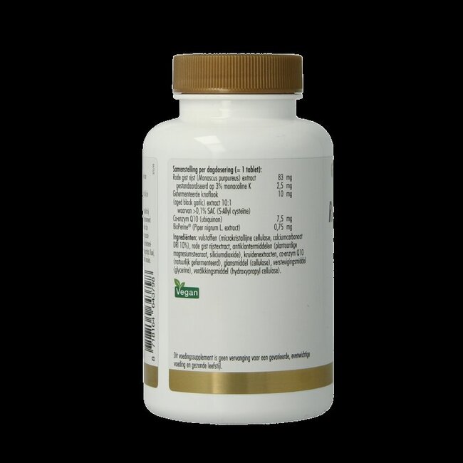 Golden Naturals Levure de riz rouge & Q10 120 Comprimés