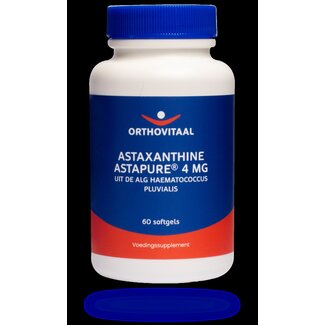 OrthoVitaal OrthoVitaal Astaxanthine astapure 4mg 60 Softgels