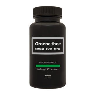 APB Holland APB Holland Groene thee extract puur forte  460mg 90 Vegetarische capsules