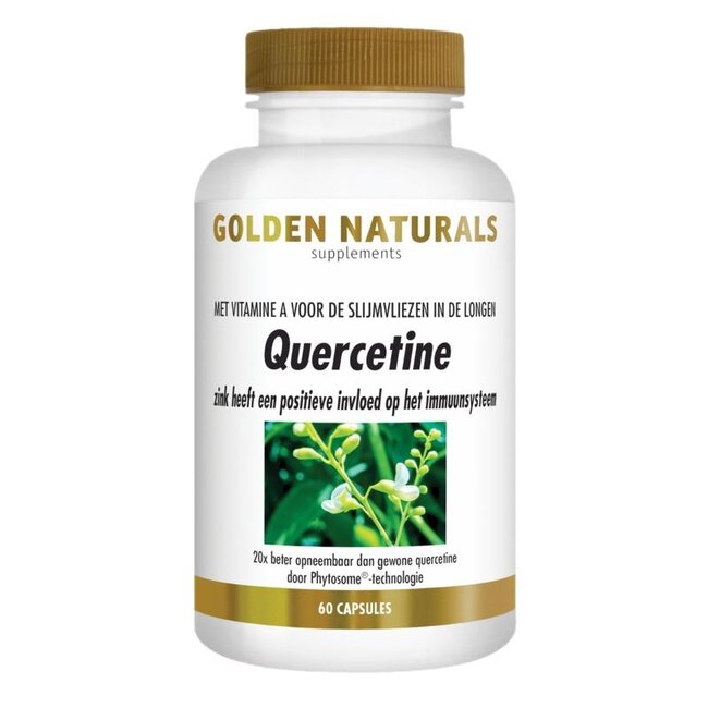 Golden Naturals Quercetine 60 Vegetarische capsules