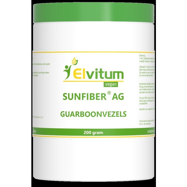 Elvitum Sunfiber AG guarboonvezels 200 Gram