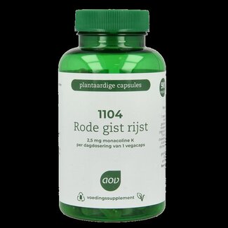 AOV AOV 1104 Rode gist rijst extra 90 Vegetarische capsules